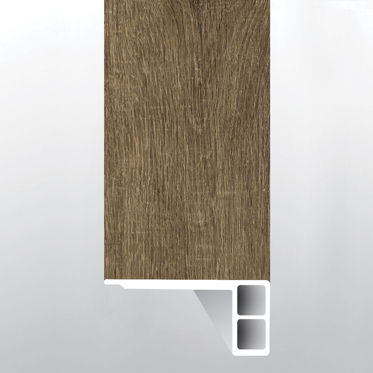 MSI Walnut Waves Flush Stair Nose Eased Edge 2.75" x 0.75" X 94"
