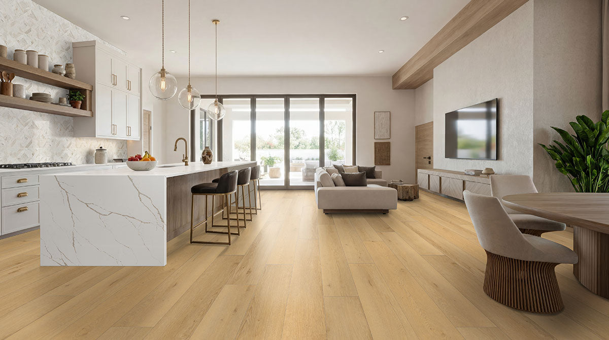 MSI Wayne Parc Bluffview 9 in. x 60 in. 10mm Rigid Core Luxury Vinyl Plank Flooring, Click Lock, Waterproof, 22 MIL Wear Layer