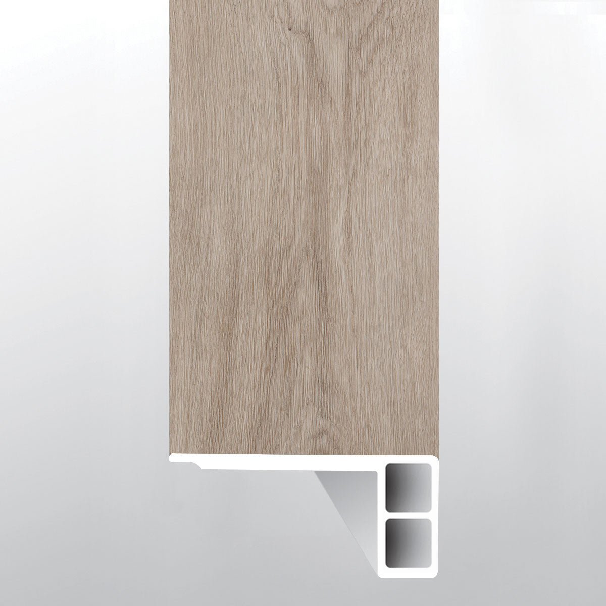 MSI Whitfield Gray Flush Stair Nose Eased Edge 2.75" x 0.75" X 94"