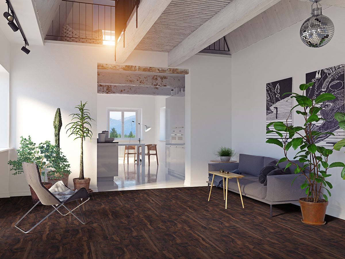 MSI Wilmont Burnished Acacia 7 in. x 48 in. 2.5mm Glue Down Luxury Vinyl Plank Flooring, 20 MIL Wear Layer