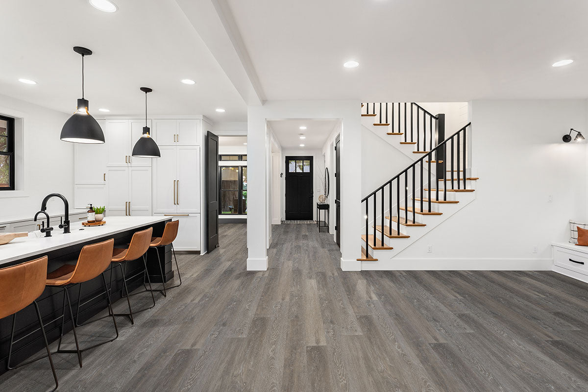 MSI Wilmont Elmwood Ash 7 in. x 48 in. 2.5mm Glue Down Luxury Vinyl Plank Flooring, 20 MIL Wear Layer