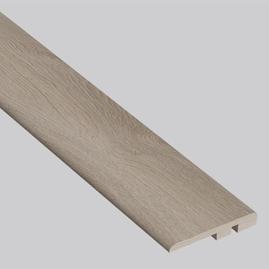 MSI Wixom Valley 0.25 in. T x 94 in. L x 1.5 in. W Vinyl End Cap Molding for Luxury Vinyl Flooring