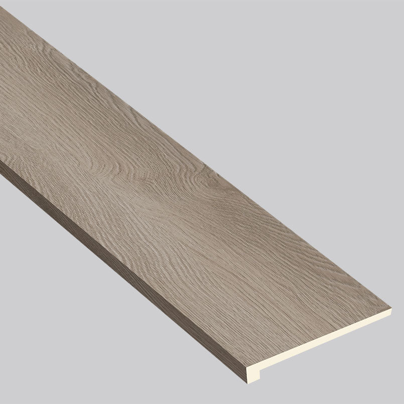 MSI Wixom Valley 1.25 in. T x 47.25 in. L x 12 in. W Vinyl Stair Tread Eased Edge Molding for Luxury Vinyl Flooring
