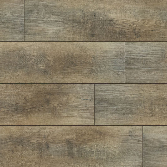 MSI XL Ashton Maracay Brown 9 in. x 60 in. 4.4mm Rigid Core Luxury Vinyl Plank Flooring, Click Lock, Waterproof, 6 MIL Wear Layer