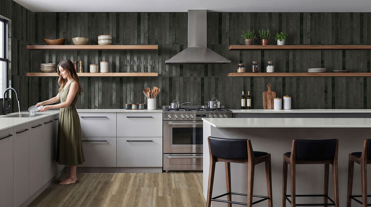 MSI XL Prescott Brookings 9 in. x 60 in. 6.5mm Rigid Core Luxury Vinyl Plank Flooring, Click Lock, Waterproof, 20 MIL Wear Layer