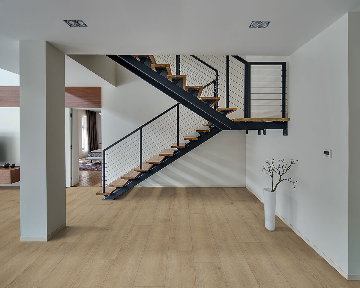 MSI XL Prescott Chester Hills 9 in. x 60 in. 6.5mm Rigid Core Luxury Vinyl Plank Flooring, Click Lock, 20 MIL Wear Layer