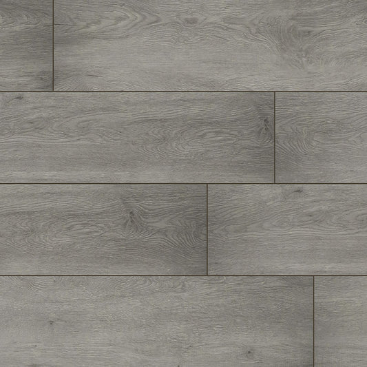 MSI XL Prescott Grayton 9 in. x 60 in. 6.5mm Rigid Core Luxury Vinyl Plank Flooring, Click Lock, Waterproof, 20 MIL Wear Layer