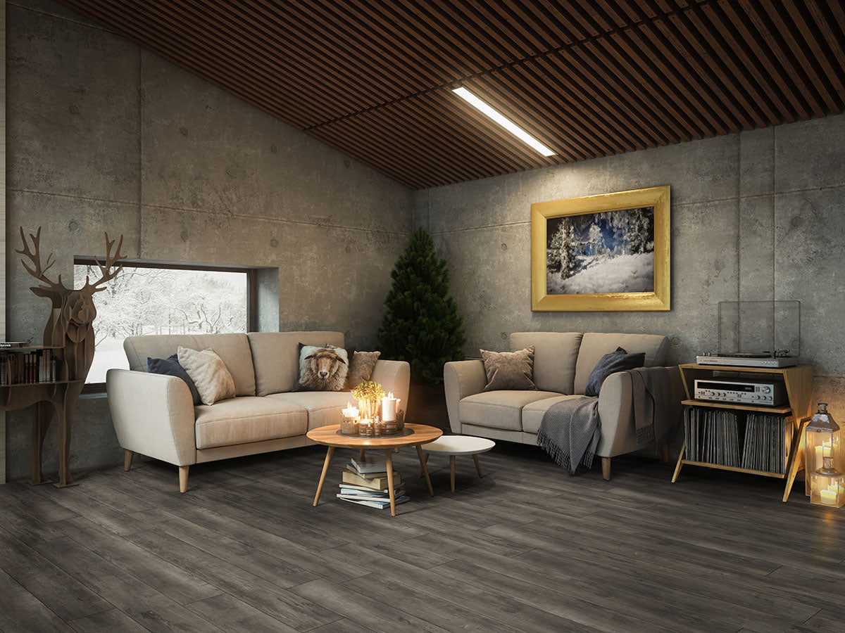 MSI XL Prescott Billingham 9 in. x 60 in. 6.5mm Rigid Core Luxury Vinyl Plank Flooring, Click Lock, Waterproof, 20 MIL Wear Layer