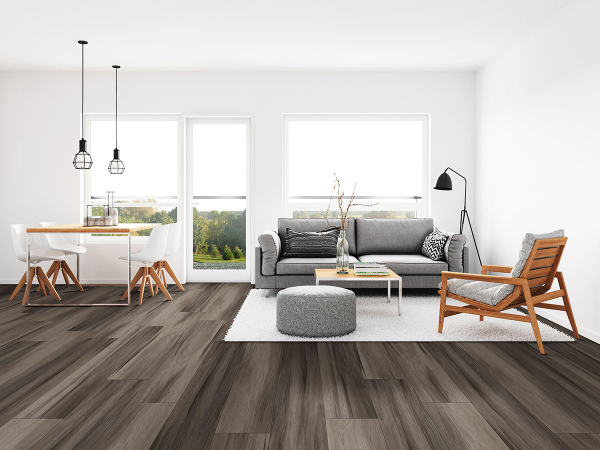 MSI XL Cyrus Jenta 9 in. x 60 in. 5mm Rigid Core Luxury Vinyl Plank Flooring, Click Lock, Waterproof, 12 MIL Wear Layer