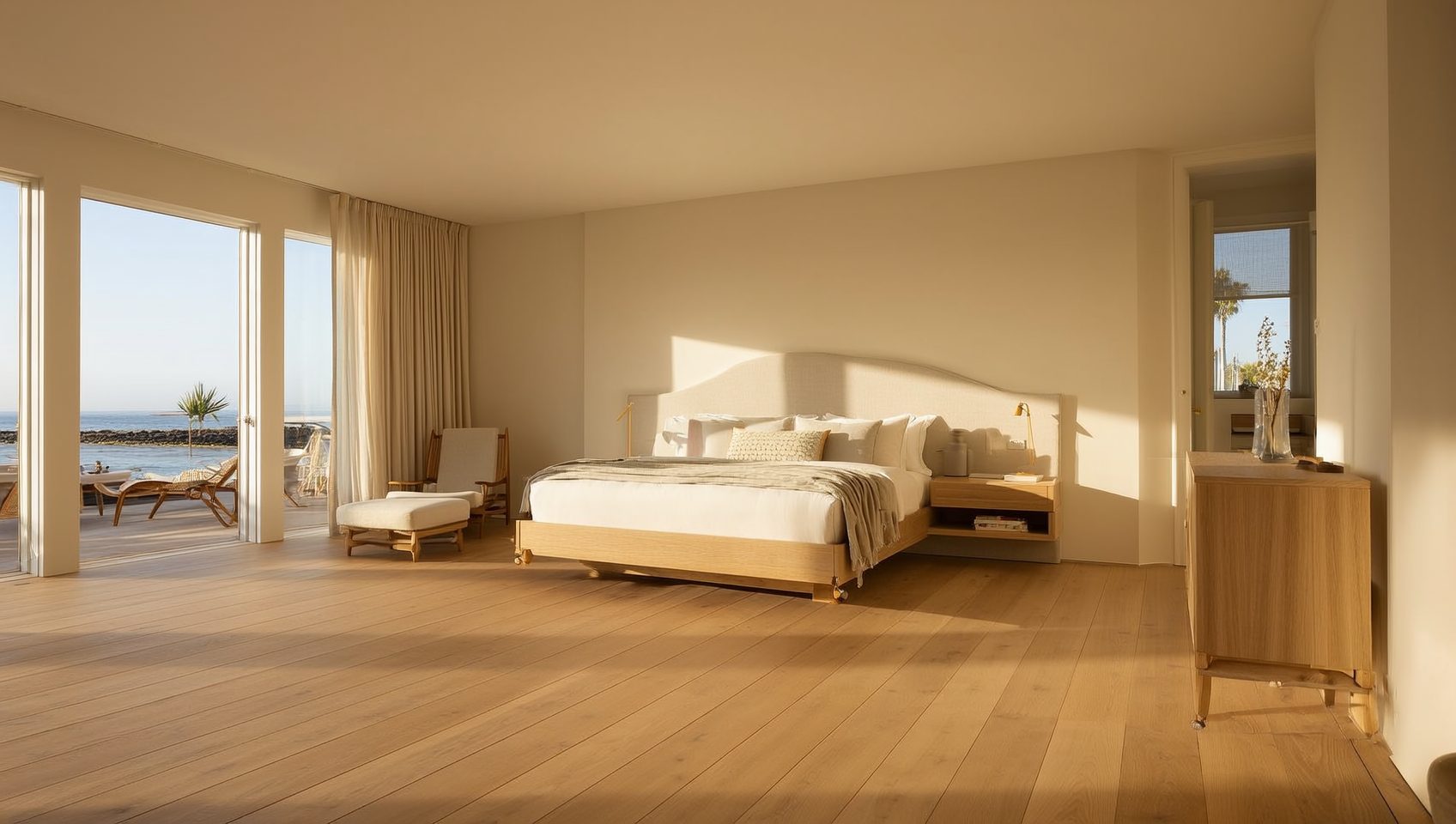 Room with new flooring by Zone 4 Flooring in Bridgewater, NJ