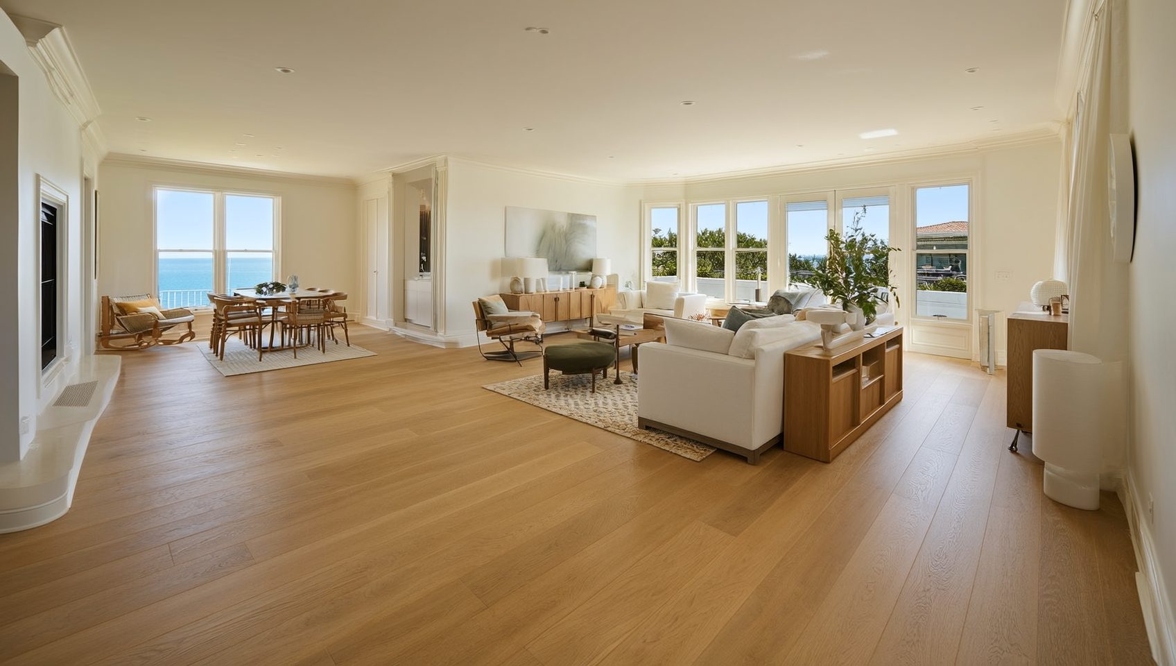 Room with new flooring by Zone 4 Flooring in New Brunswick, NJ